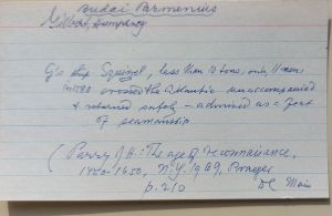 Vasváry Ödön jegyzetei Gilbert Humphreyhoz